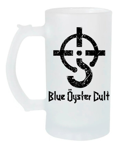 Tarro Cervecero 16oz Blue Oyster Cult Hard Rock