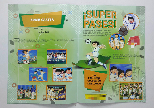 Figura Ted Carter Super Campeones Panini Collections Fig. 14 (Usado)