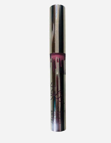 Kylie Lipstick Matte Tono Maliboo Labial Edición Holiday Acabado Mate Color Rosa