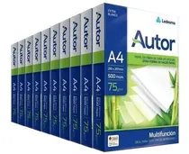 Comprar 10 Resma Autor A4 75 Grs Envío Gratis Todo El País - Riboc