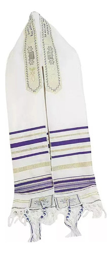 Mantón De Oración Judío Talit, Elegante Y Suave Bufanda De O