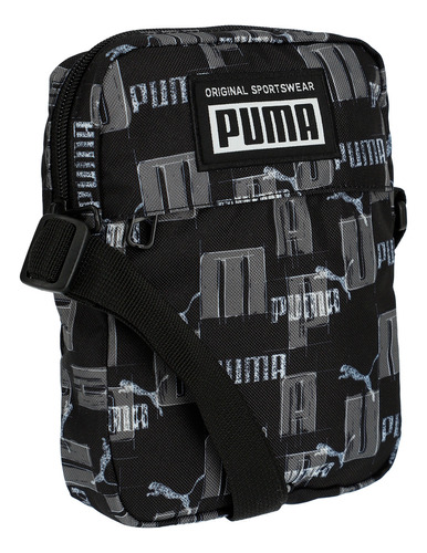 Bolsa Puma Casual Academy Unisex Negro