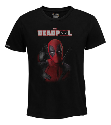 Camiseta Hombre Deadpool Superhéroe Serie Comic Bto2  