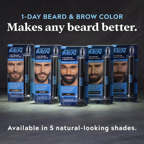 Color Para Barba Y Cejas Solo Para Hombres, Marrón Oscuro/ne