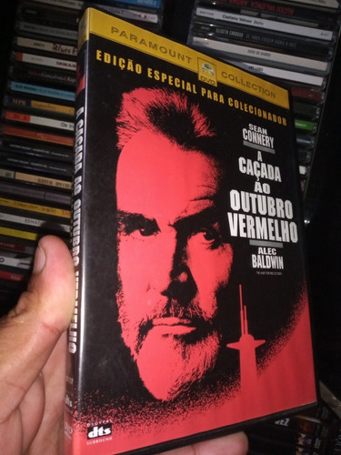 A Caçada Ao Outubro Vermelho - Dvd Original 