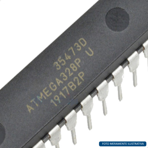 Microcontrolador Atmega328p-pu Dip Com Bootloader Original