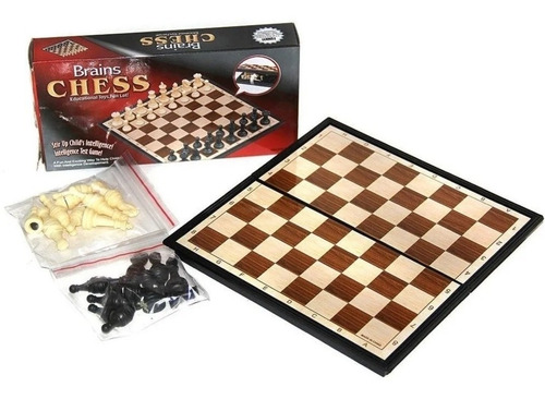 Ajedrez Magnético Juego Mesa Tablero 33x33cm