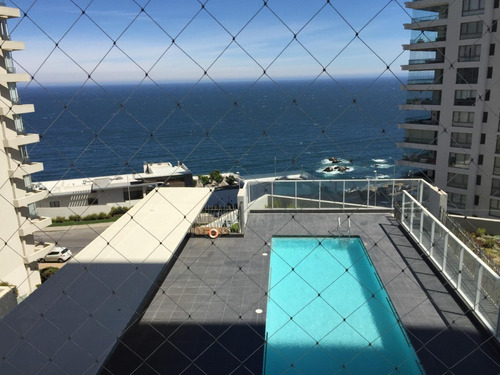  Vende  Dep. Reñaca Norte 81 M2. 3 D.2b. 3° Piso Uf 6.100 