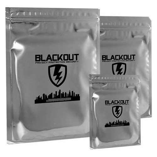 Blackout Faraday Cage Emp Bags Premium Ultra Thick 12pc Pre.