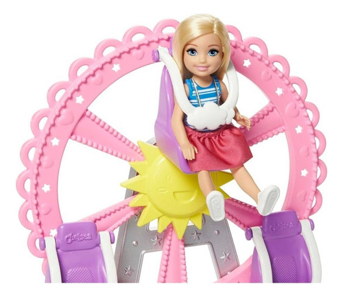 Muñeca Barbie Club Chelsea Mattel Parque De Diversiones