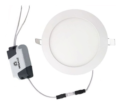 Plafon Empotrado Led 9w Spot Ultradelgado Luz Blanca