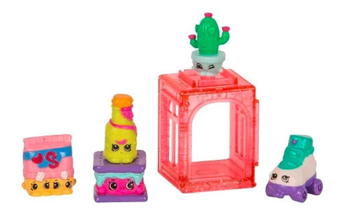 Lote 5 Sets Shopkins World Vacation Americas - Lote B (Usado)