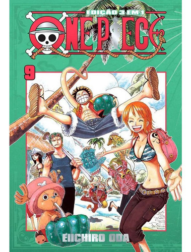 One Piece 3 Em 1: One Piece 3 Em 1, De Eiichiro Oda. Série 1, Vol. 9. Editora Panini, Capa Mole, Edição 1 Em Português, 2023