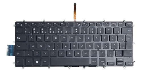 Teclado Pk131q14b44 Para Dell Inspiron I14-7460-a20g Cor Preto