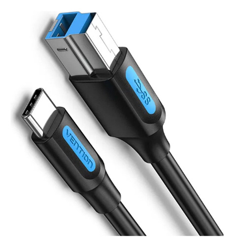 Usb 3.0 Tipo-b Cable Usb-c Dac Pvc Windows Pc (1m) 5gbps