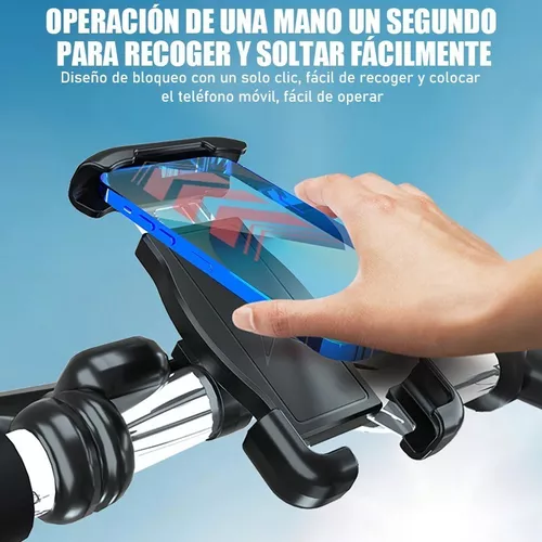 Base Soporte Porta Celular Para Bicicletas Moto De 360°