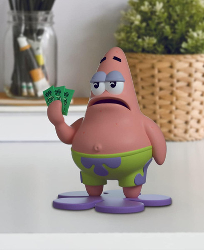 Tengo 3 dólares, figura coleccionable de 4 Patricio, basada en