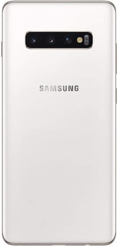 Celular Samsung Galaxy S10+ 128gb 8gb Ram Qhd 2k Blanco Con Adaptador Otg (Reacondicionado)