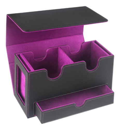 Caja De Baraja De Cartas Caja De Púrpura