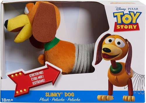 Imagen 2 de 5 de Perro Toy Story Movie Slinky Original Con Resorte Se Estira