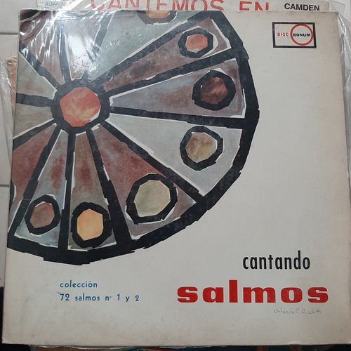 Vinilo Cantando Salmos 72 Salmos 1 Y 2 Album F5