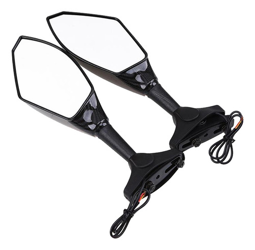 Retrovisor Seta Led Carbono Carenada Yamaha Yzf R1 2007 2008
