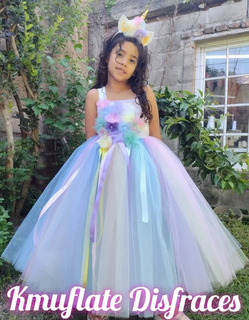 Vestido Unicornio Nena | MercadoLibre 📦
