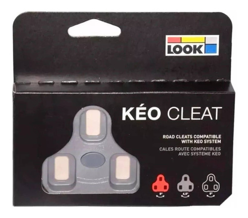 Taco Pedal Speed Look Keo Cinza Float 4.5º