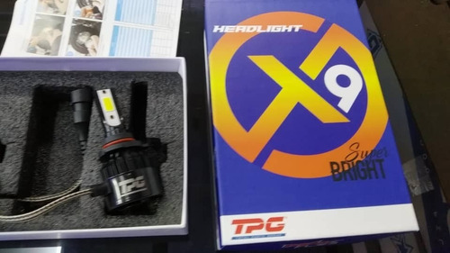Imagen 1 de 1 de Luces Led X9 Tpg H1 H3 H4 H7 H11 H13 880 9005 9006