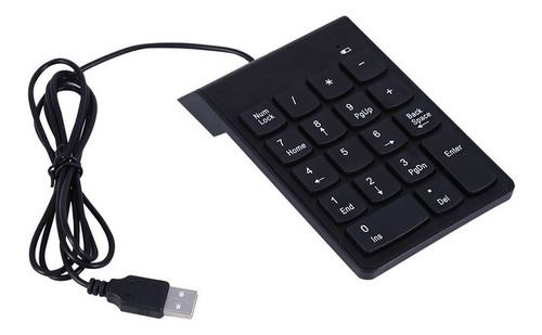 Agatige Usb Number Pad 18 Key Mini Teclado Numerico Portatil