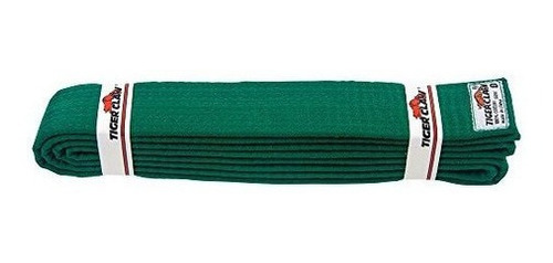 Cinturón De Uniforme De Garra De Tigre Verde