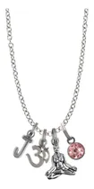 Comprar Collar Yoga Dije Yoga Chakras Om Meditación Zen Hinduismo Regalo Collar Personalizado Letra Nombre Collar Moda Dije