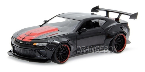 Chevrolet Camaro Ss 2016 Gt  Wide Body Jada Toys 1:24 Preto