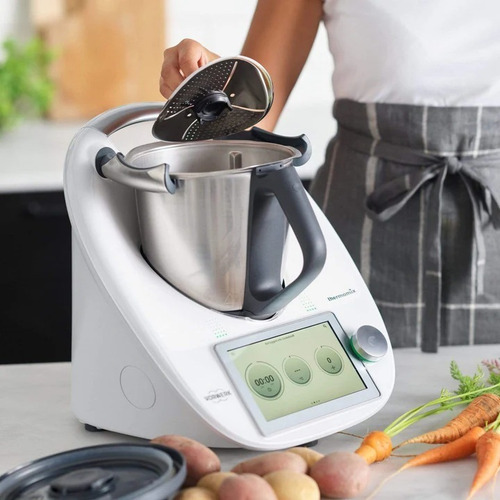 Imagen 2 de 4 de Cubrecuchillas Para Thermomix Tm6/ Tm5 De Acero Inoxidable