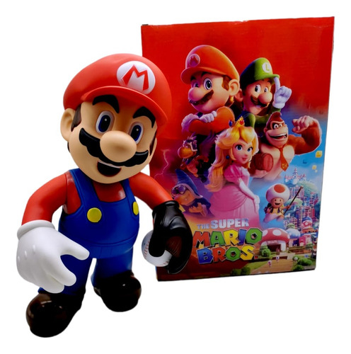 Super Mario Gigante Figura Muñeco 33cm Juguete Coleccionable