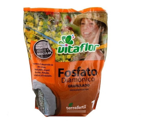 Fosfato Diamonico 1 Kg Granulado Flores Jardin Valhalla Grow