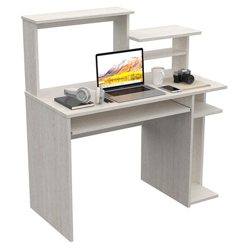 Escritorio Pc Impresora Oficina Mueble Bandeja Kromos