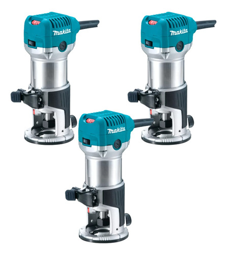 Tupia Makita Rt0700c 220v 3 Unidades