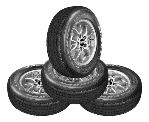 Pack 4 Llantas 245/65r17 107t Euzkadi Overlander Ht 2