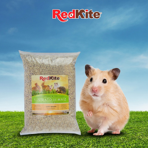 Sustrato De Maíz Para Roedores 2 Kilos Redkite