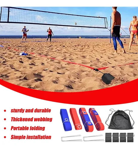 Líneas De Cancha De Voleibol Líneas De Voleibol Playa
