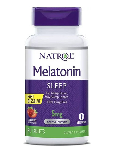 Melatonina 5 Mg 90 Tabs | Descanso Profundo dlc T90