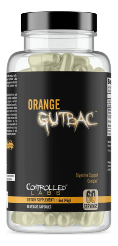 Controlled Labs Orange Gutbac Salud Intestinal  60 Caps Sfn