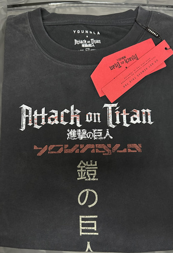 Youngla Aot Playera Camiseta Restock Original !!!