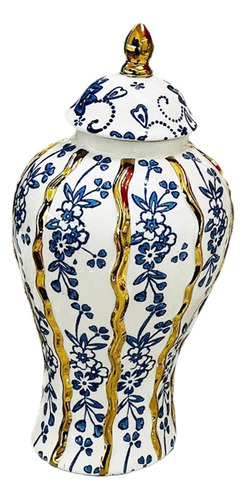 Jarrón De Cerámica, Tarro De Jengibre De , 28cmx28cmx60cm