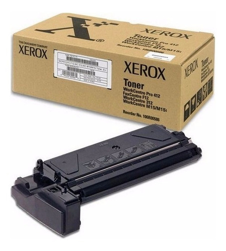 Toner Laser Xerox 106r00584 / M15 Wc M-15 412 312 F12