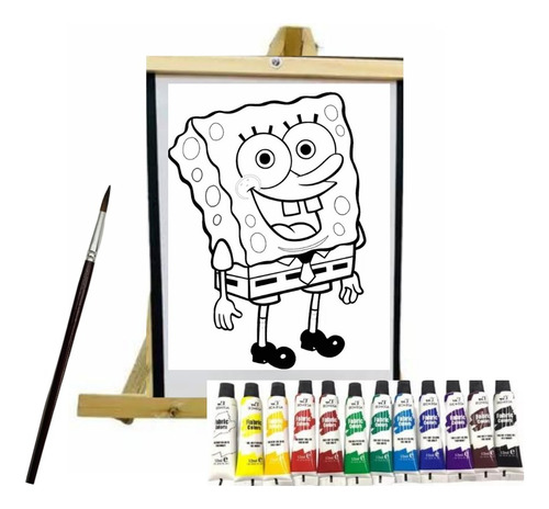 Kit De Arte Dibujos Para Colorear Personajes