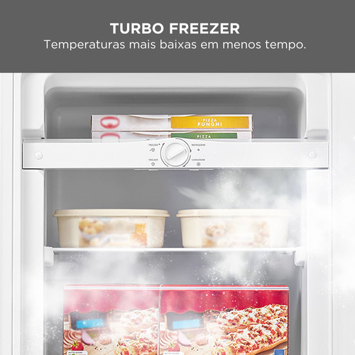 Freezer Vertical 1 Porta 196l 2 Em 1 Branco Midea 127V