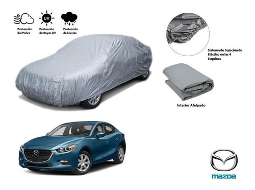 Cubierta Funda  Afelpada Mazda 3 Sedan 2.5l 2018