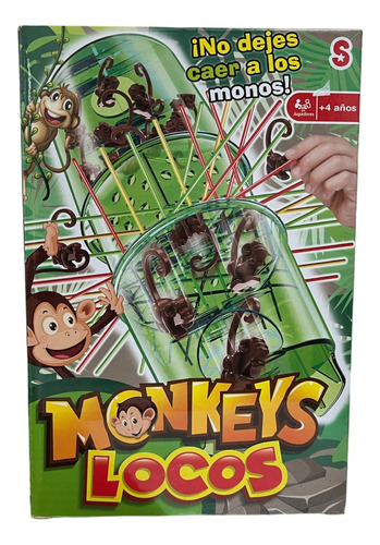 Monkeys Locos Juego De Mesa 53932